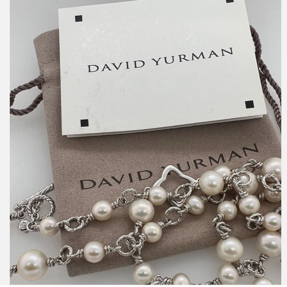 David Yurman necklace, Authentic, 2 strands are 36” long - Picture 12 of 12